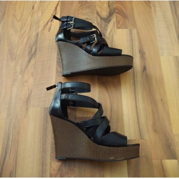 Indigo Rd® ‘Irkasnee’ Wedge Open Toe Platform Sandal Size US 9M - Picture 3 of 14